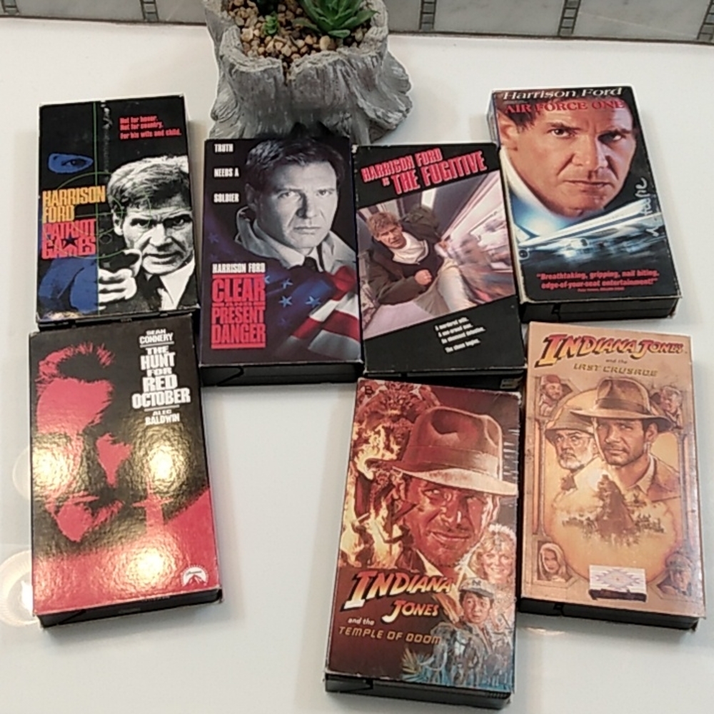 Harrison Ford VHS Bundle! 😍